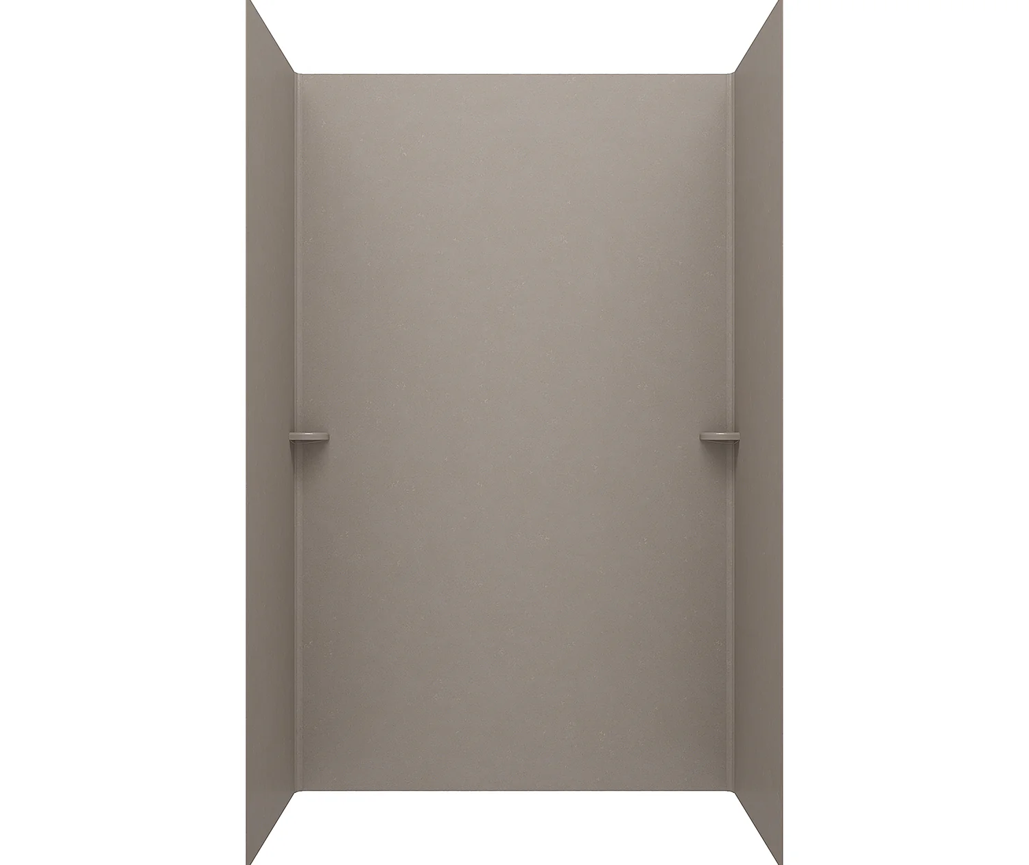 36-In x 62-In x 96-In Swanstone Solid Surface Shower Wall Kit - Image 5