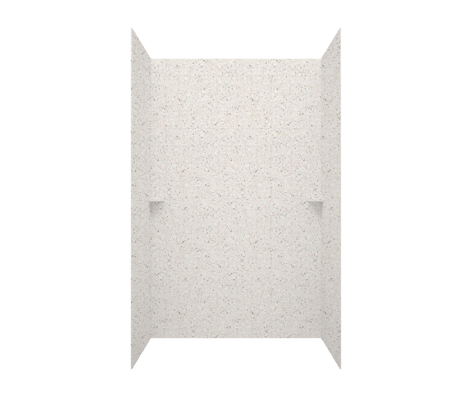 36 x 36 Swanstone Modern Subway Tile Shower Wall Kit - Image 19