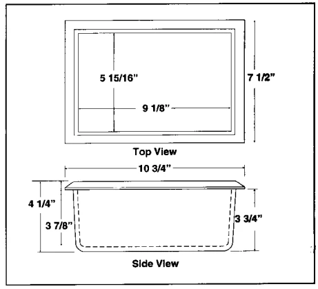 4.125-In D X 7.5-In W X 10.75-In H Solid Surface Soap Dish By Swan - Image 30