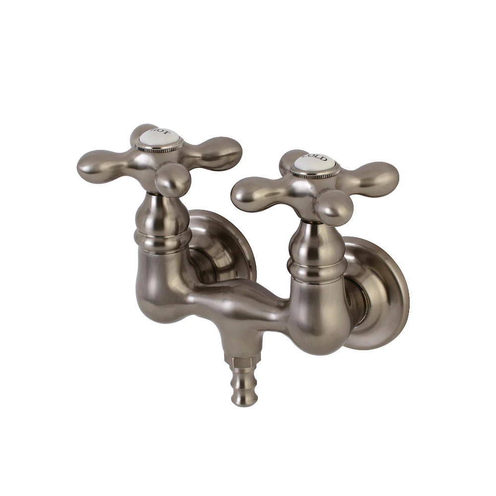 Kingston Brass AE37T5 Aqua Vintage 3-3/8 Inch Wall Mount Tub Faucet - Image 4