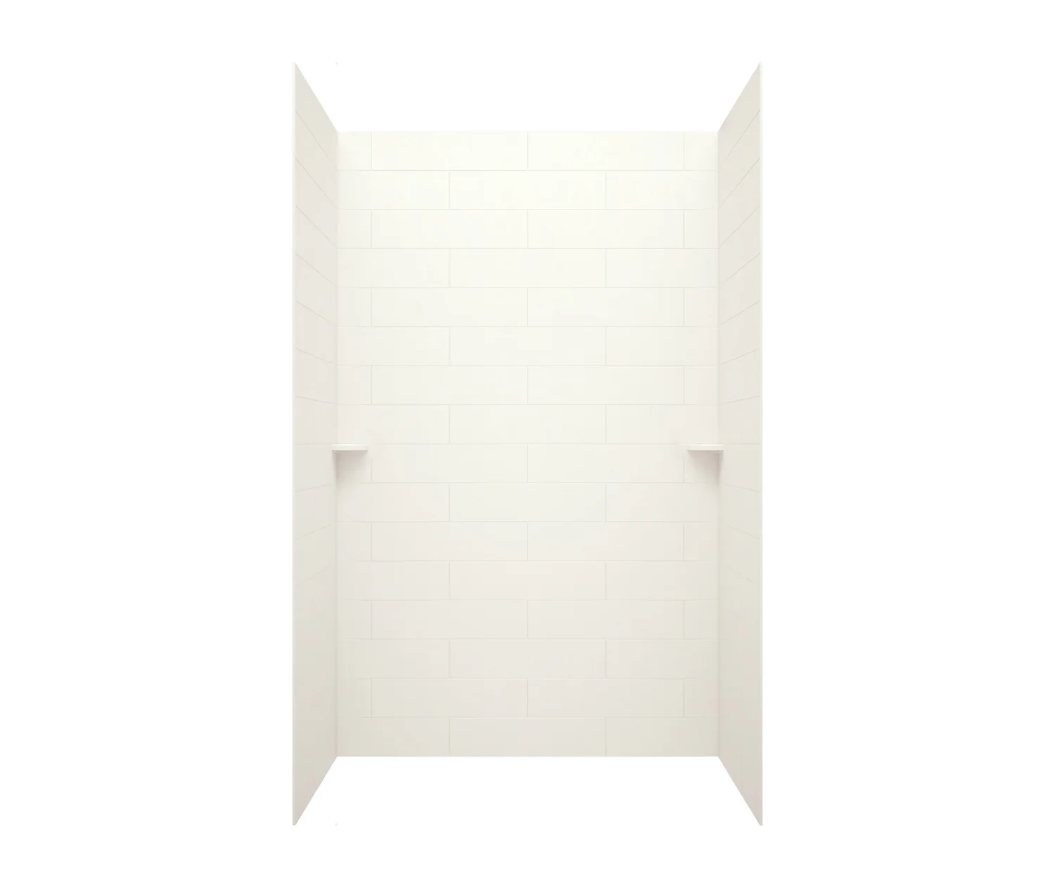 Swanstone Modern Subway Tile Bathtub and Shower Wall Kit - Image 11