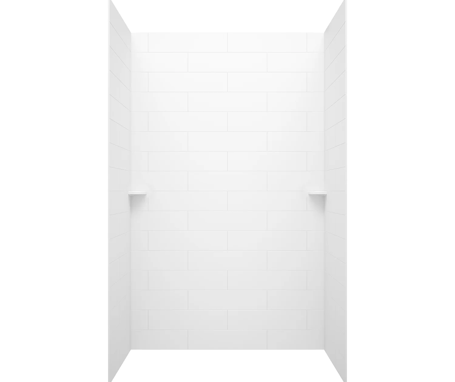 Swanstone Modern Subway Tile Bathtub and Shower Wall Kit - Image 14