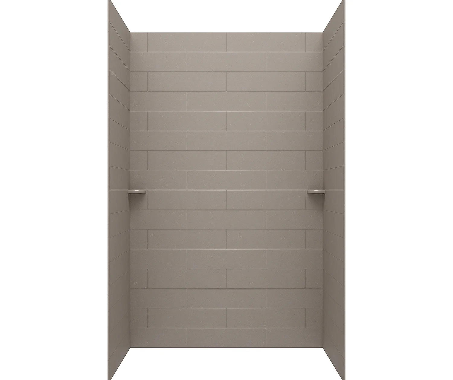 Swanstone Modern Subway Tile Bathtub and Shower Wall Kit - Image 16