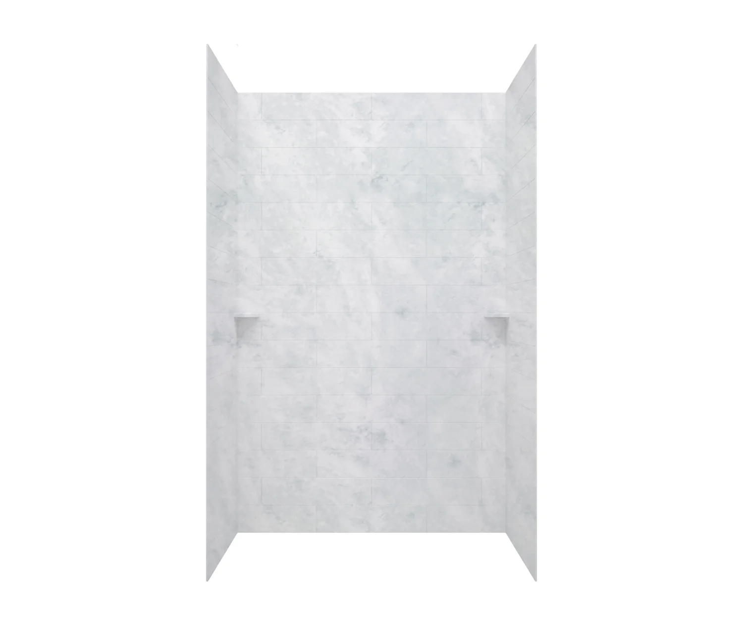 Swanstone Modern Subway Tile Bathtub and Shower Wall Kit - Image 32