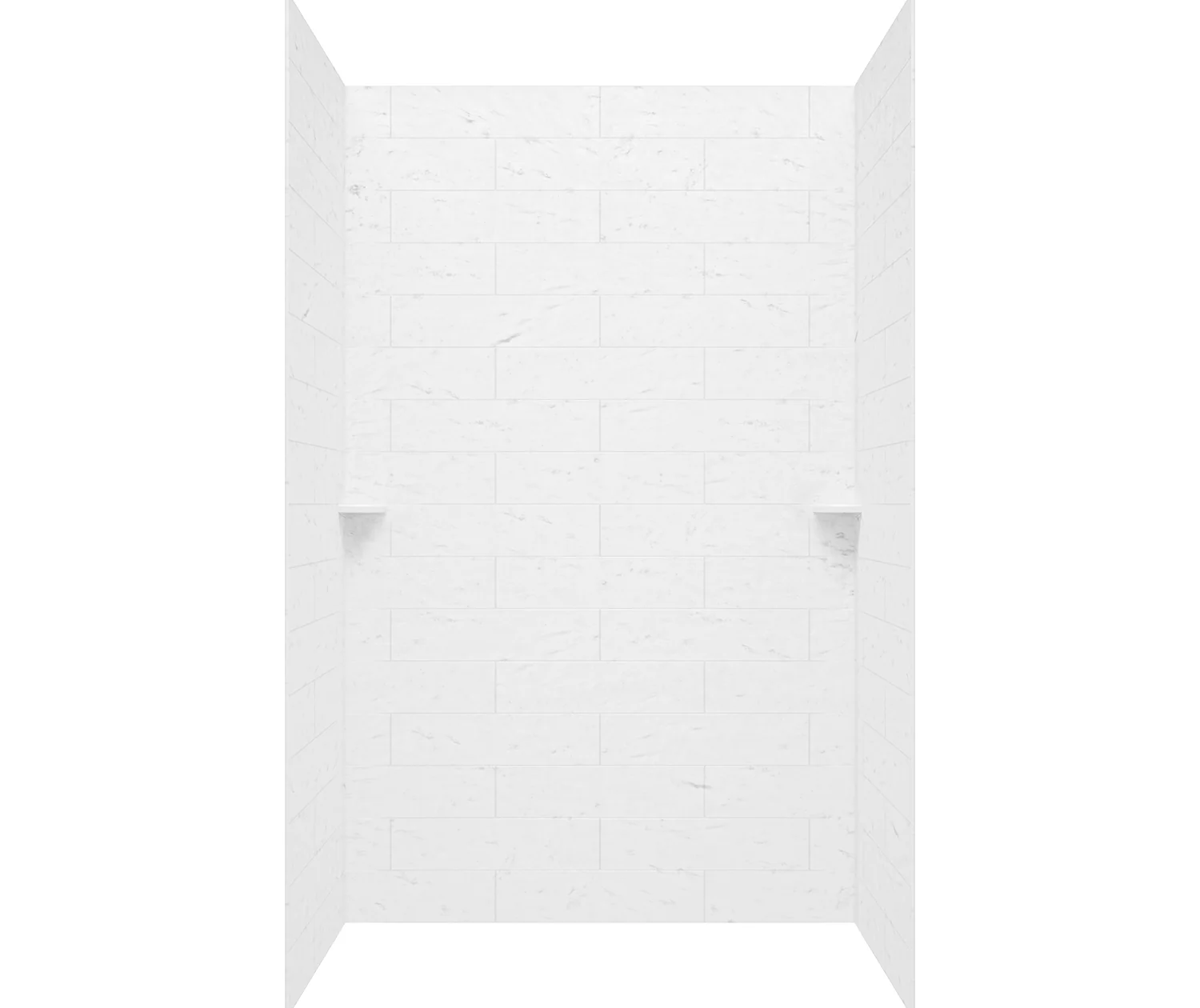 Swanstone Modern Subway Tile Bathtub and Shower Wall Kit - Image 6