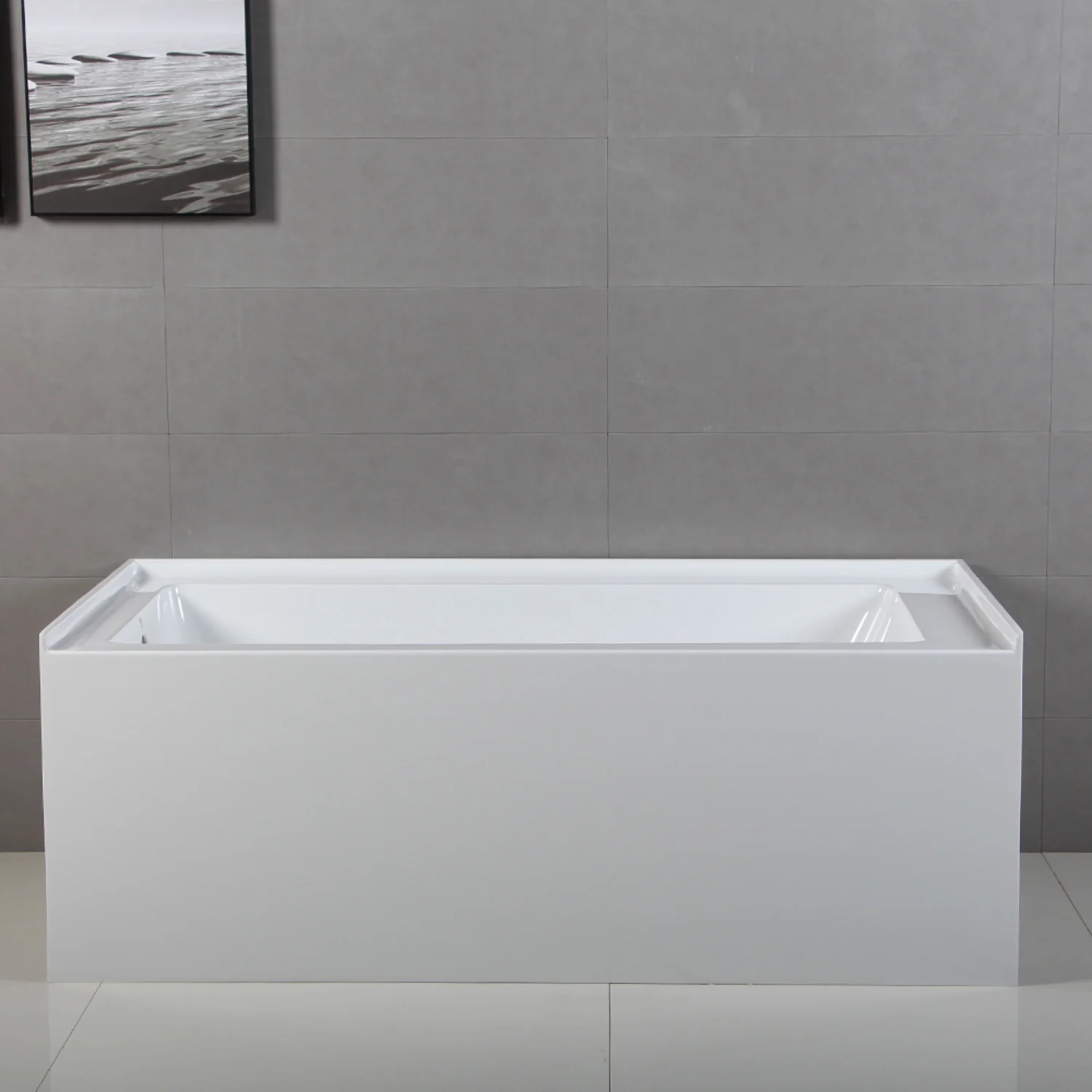 Aqua Eden VTDE603122X-P 60-INCH Acrylic Regular Alcove Tub - Image 4